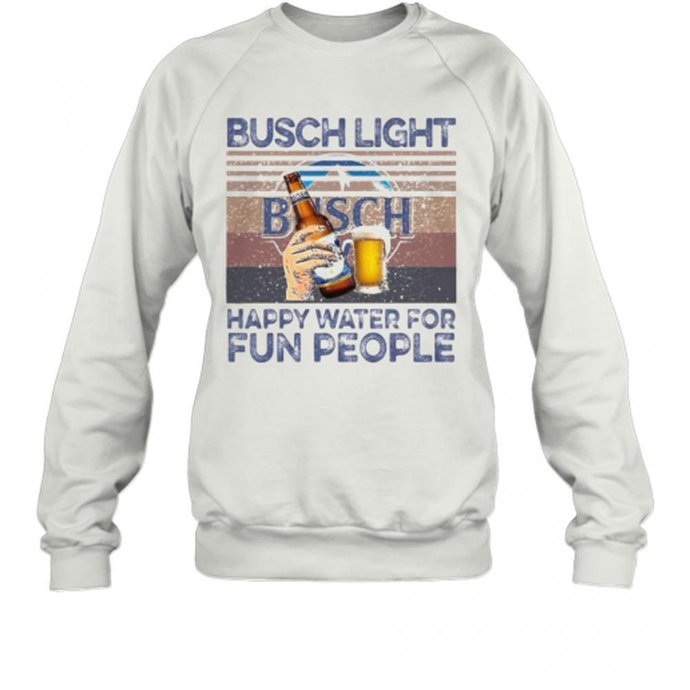 Busch Light Happy Water For Fun People  Retro T-Shirt